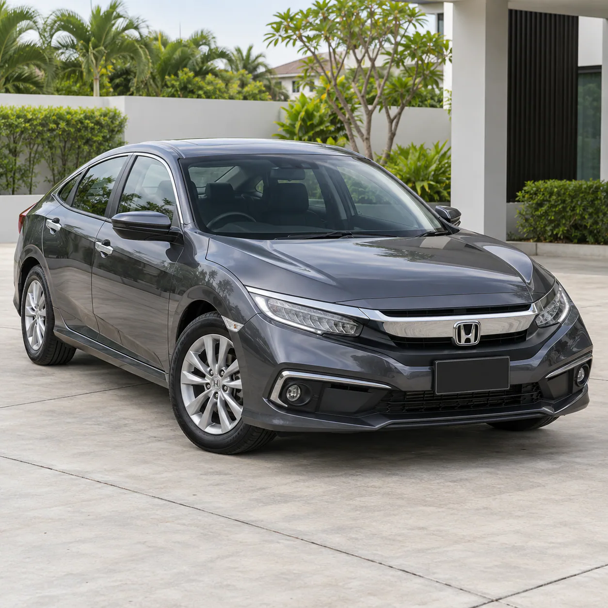 [ตัวอย่าง] Honda Civic 1.8 ปี 2020 สีเทาเข้ม ไมล์ 79,000 กม.