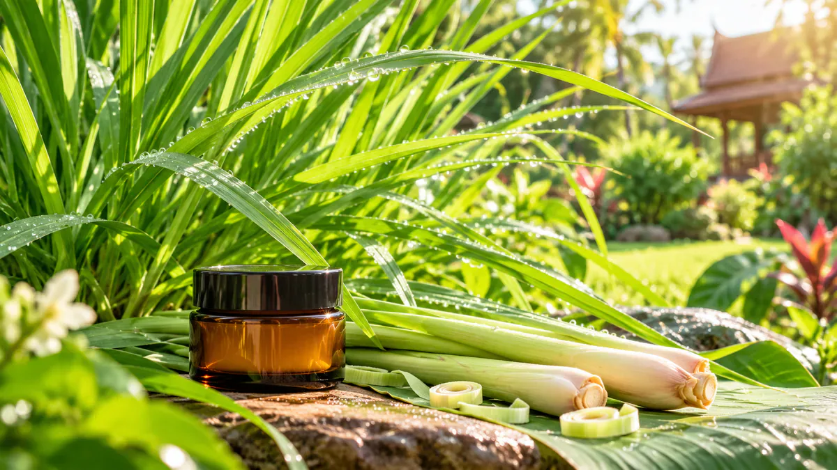 ตะไคร้หอม (Citronella): สรรพคุณไล่ยุงตามธรรมชาติและกลิ่นอโรม่ารีเฟรชสมอง