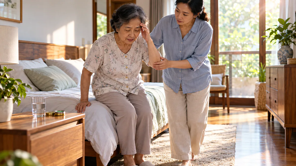 ยาหม่องแก้อาการหน้ามืดจากการลุกเร็ว (Orthostatic Hypotension) เบื้องต้น