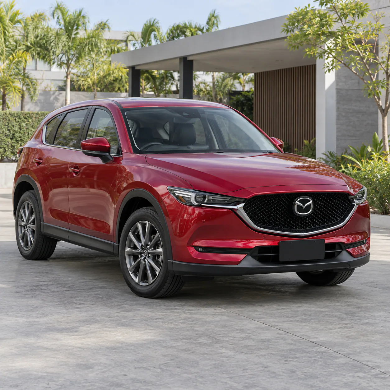 [ตัวอย่าง] Mazda CX-5 2.0 ปี 2021 สีแดง ไมล์ 64,000 กม.